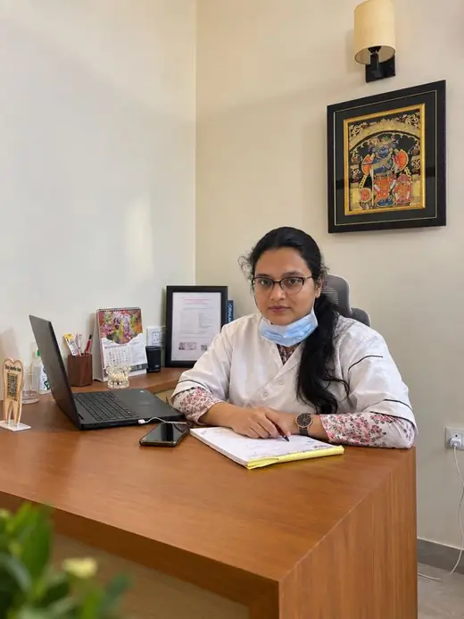 Dr. Pragati Goyal, dentist at Maitri Dental Care in Omaxe Eternity, Vrindavan